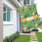 Luau Party House Flags - Single Sided - LIFESTYLE