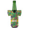 Luau Party Jersey Bottle Cooler - Set of 4 - FRONT (on bottle)