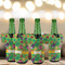 Luau Party Jersey Bottle Cooler - Set of 4 - LIFESTYLE