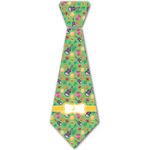 Luau Party Iron On Tie - 4 Sizes w/ Couple's Names