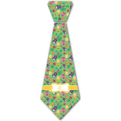 Luau Party Iron On Tie - 4 Sizes w/ Couple's Names