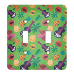 Luau Party Light Switch Cover (2 Toggle Plate)