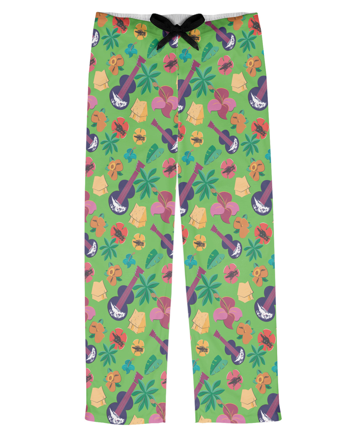 Custom Luau Party Mens Pajama Pants - XS | YouCustomizeIt