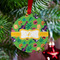 Luau Party Metal Ball Ornament - Lifestyle