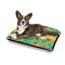 Luau Party Outdoor Dog Beds - Medium - IN CONTEXT