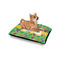 Luau Party Outdoor Dog Beds - Small - IN CONTEXT