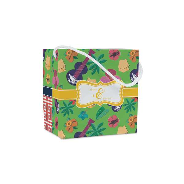 Custom Luau Party Party Favor Gift Bags - Matte (Personalized)