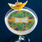 Luau Party Printed Drink Topper - Large - In Context