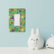 Luau Party Rocker Light Switch Covers - Single - IN CONTEXT