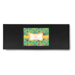 Luau Party Rubber Bar Mat (Personalized)
