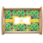 Luau Party Natural Wooden Tray - Small (Personalized)