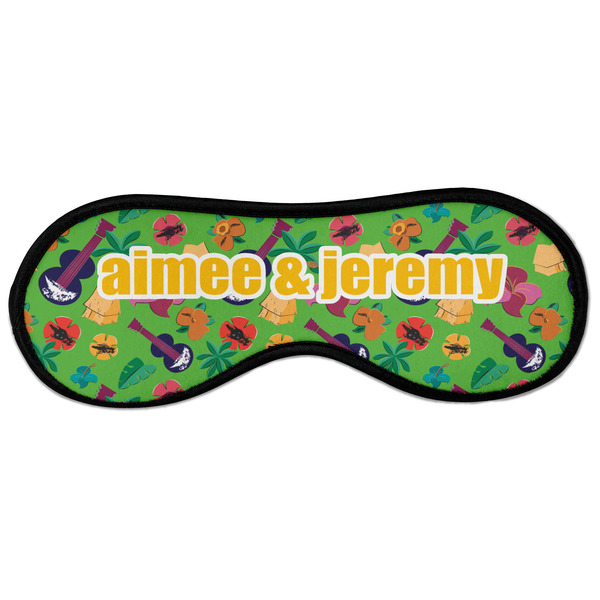 Custom Luau Party Sleeping Eye Masks - Large (Personalized)