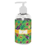 Luau Party Plastic Soap / Lotion Dispenser (8 oz - Small - White) (Personalized)