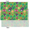 Luau Party Tissue Paper - Heavyweight - XL - Front & Back