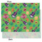 Luau Party Tissue Paper - Lightweight - Medium - Front & Back