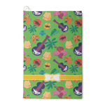 Luau Party Waffle Weave Golf Towel (Personalized)