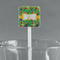 Luau Party White Plastic Stir Stick - Square - Main