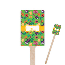 Luau Party Rectangle Wooden Stir Sticks (Personalized)