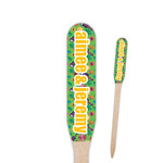 Luau Party Paddle Wooden Food Picks - Double Sided (Personalized)