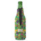 Luau Party Zipper Bottle Cooler - BACK (bottle)