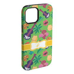 Luau Party iPhone Case - Rubber Lined (Personalized)