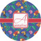 Parrots & Toucans 2" Multipurpose Round Labels - Single Sticker