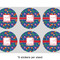 Parrots & Toucans 3" Multipurpose Round Labels - Sheet