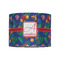 Parrots & Toucans 8" Drum Lampshade - FRONT (Fabric)