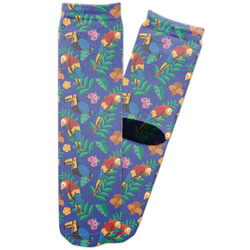 Parrots & Toucans Adult Crew Socks