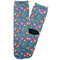 Parrots & Toucans Adult Crew Socks - Single Pair - Front and Back