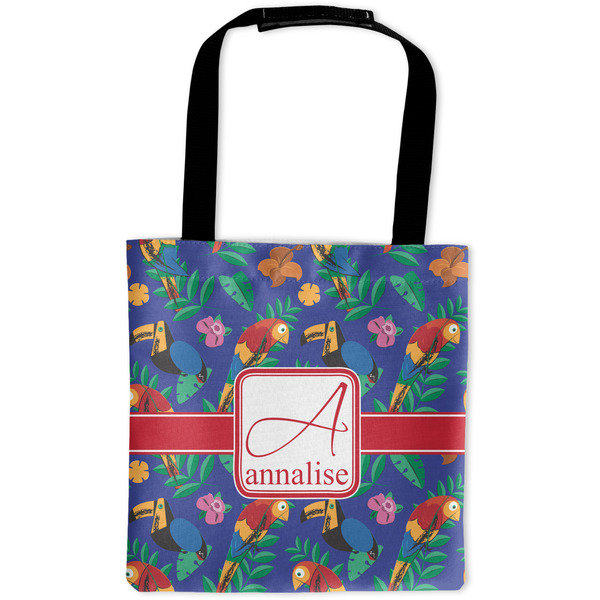 Custom Parrots & Toucans Auto Back Seat Organizer Bag (Personalized)