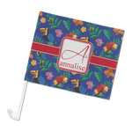 Parrots & Toucans Car Flag (Personalized)