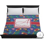 Parrots & Toucans Duvet Cover - King (Personalized)