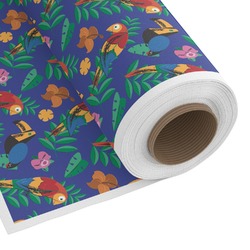 Parrots & Toucans Fabric by the Yard - Cotton Twill