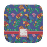 Parrots & Toucans Face Towel (Personalized)