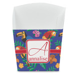 Parrots & Toucans French Fry Favor Boxes (Personalized)