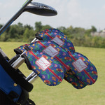 Parrots & Toucans Golf Club Iron Cover - Set of 9 (Personalized)