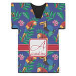 Parrots & Toucans Jersey Bottle Cooler (Personalized)