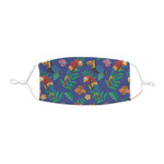 Parrots & Toucans Kid's Cloth Face Mask - XSmall