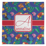 Parrots & Toucans Microfiber Dish Towel (Personalized)