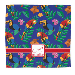 Parrots & Toucans Microfiber Dish Rag (Personalized)