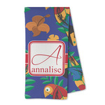 Parrots & Toucans Kitchen Towel - Microfiber (Personalized)