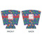 Parrots & Toucans Party Cup Sleeves - with bottom - APPROVAL