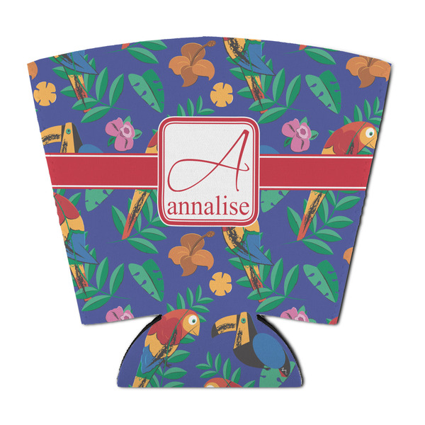 Custom Parrots & Toucans Party Cup Sleeve - with Bottom (Personalized)