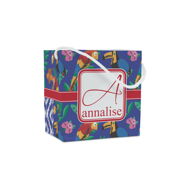 Custom Parrots & Toucans Party Favor Gift Bags - Matte (Personalized)