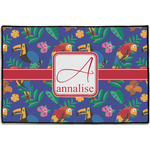 Parrots & Toucans Door Mat - 36"x24" (Personalized)