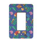 Parrots & Toucans Rocker Style Light Switch Cover - Single Switch