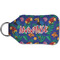 Parrots & Toucans Sanitizer Holder Keychain - Small (Back)