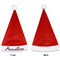 Parrots & Toucans Santa Hats - Front and Back (Single Print) APPROVAL