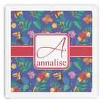 Parrots & Toucans Paper Dinner Napkins (Personalized)